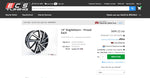 OEM 19" Volkswagen MK7 Golf R Englishtown Wheels