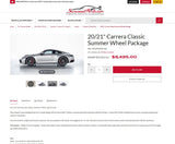 OEM 20/21" Porsche 992 911 Carrera Classic Wheels w/Tires
