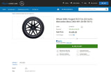 OEM 22" Mercedes Benz AMG W463 G Wagon G63 Forged Wheels w/Tires