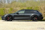 OEM 21" Porsche Taycan Cross Turismo Forged Wheels Rims Satin Black